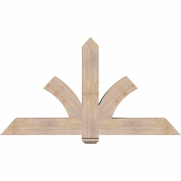 Redmond Smooth Timber Gable Bracket, Douglas Fir, 60